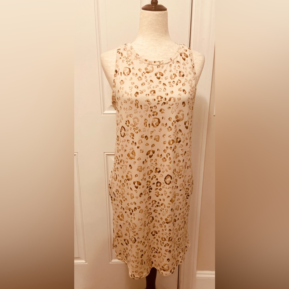 Nicole Miller Leopard Nightgown NWT